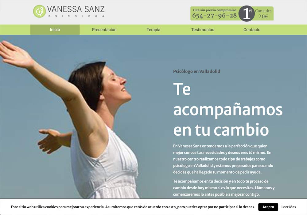 Vanessa Sanz - Mejores Psicólogos en Valladolid